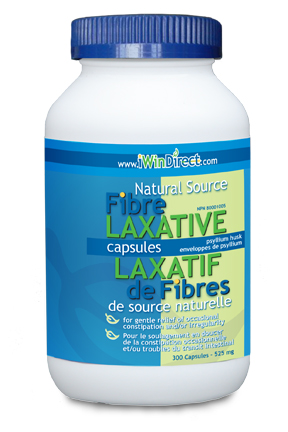 Psyllium Fibre Laxative (300 Capsules - 525 mg)