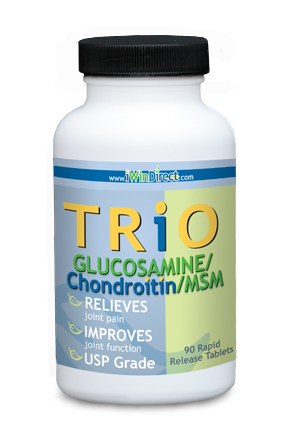 Glucosamine / Chondroitin / MSM Trio - 90 rapid release tablets