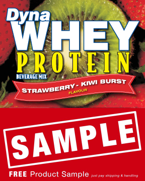 DynaWhey Strawberry-Kiwi Burst  36 g - SAMPLE