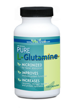 Pure L-Glutamine - 120 capsules