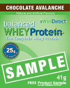 Balanced Whey Protein Chocolate 41 g - SAMPLE