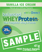 Balanced Whey Protein Vanilla 41 g - SAMPLE
