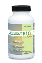 Glucosamine / Chondroitin / MSM Trio +PLUS - 90 rapid release tablets