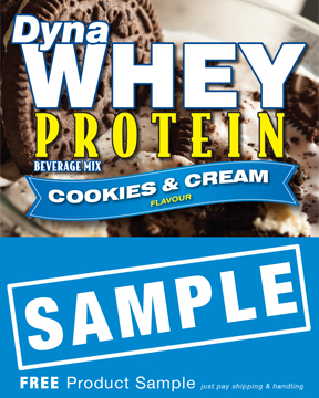 DynaWHEY Cookies & Cream 36g - SAMPLE